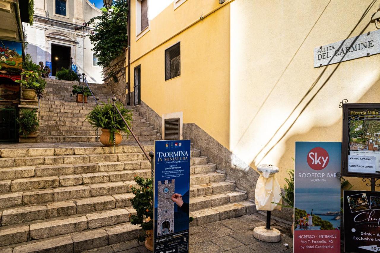 Casa Carmine - Taormina Centro Appartement Buitenkant foto